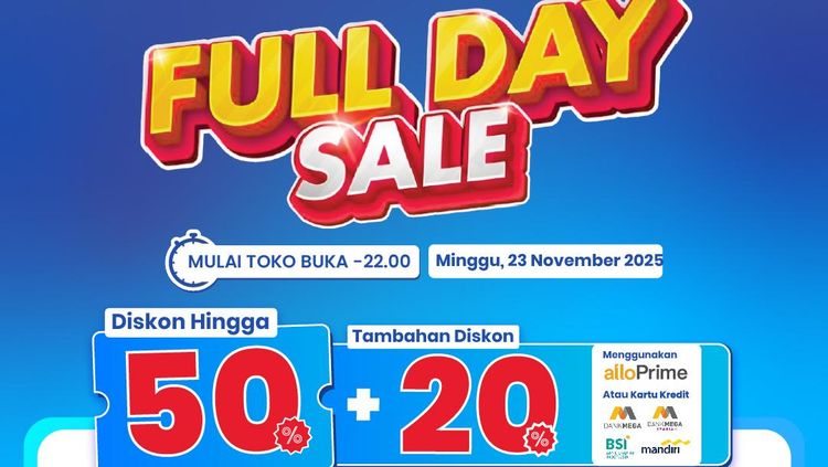 Transmart Full Day Sale: Kesempatan Emas Liburan, Diskon Fantastis 50% + 20%!