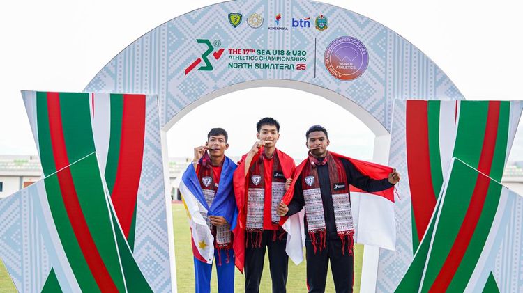 Dua Bintang Atletik PAC Ukir Prestasi Gemilang di Kejuaraan Asia Tenggara