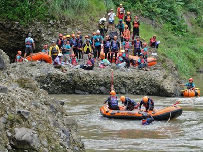 Denyut Sport Tourism Mengalir di Lomba Rescue Sungai Progo