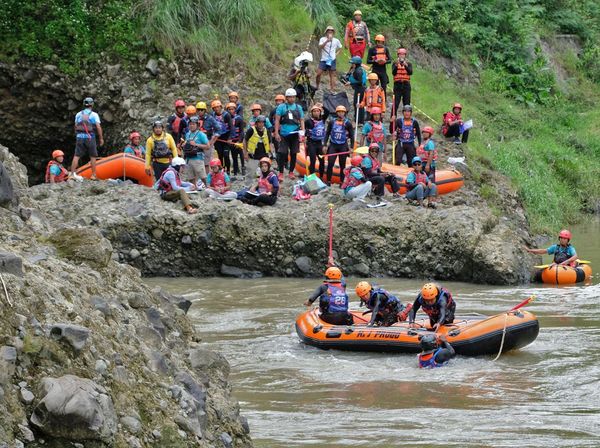 Denyut Sport Tourism Mengalir di Lomba Rescue Sungai Progo