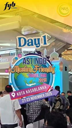 Video: NRA Group di Astindo Muslim Travel Fair 2025: Promo Umrah, Diskon Hingga Rp3 Juta!