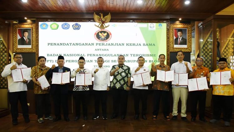 BNPT dan Blora Bersinergi Susun Rencana Aksi Daerah Tangkal Ekstremisme