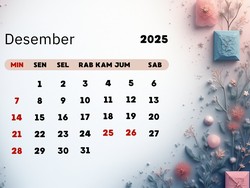 Daftar Cuti Bersama Desember 2025, Cek di Sini!