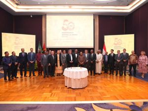 Mendagri Hadiri Resepsi 50 Tahun Angola, Sebut Kehormatan bagi Indonesia