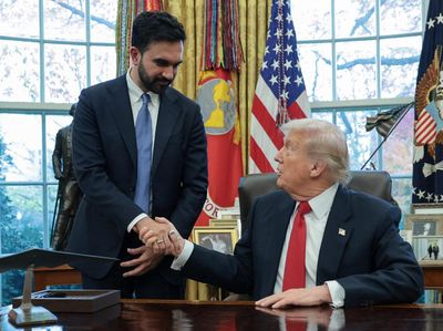 Momen Pertemuan Perdana Trump dan Zohran Mamdani di Gedung Putih