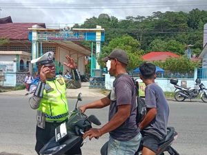 6.287 Pengendara Terjaring Razia Selama 5 Hari Operasi Zebra Toba 2025