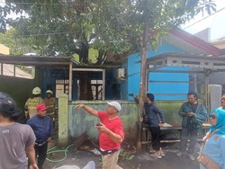 Rumah di Koja Jakut Kebakaran gegara Bocah Masak Mi Ditinggal