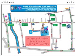 Pernikahan Anak IAS-IYL, Lalin Andi Djemma Makassar Direkayasa 1 Arah Besok