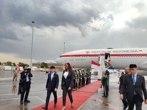 Gibran Tiba di Johannesburg, Disambut Menteri Afsel hingga Tarian Pantsula