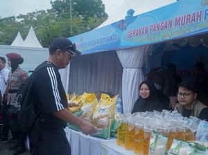 Polda Kalsel Gelar Gerakan Pangan Murah, 10,5 Ton Beras SPHP Habis Diserbu