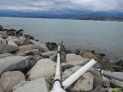 Tambak Udang di Palabuhanratu Disorot Usai Muncul Gorong-gorong Berbusa