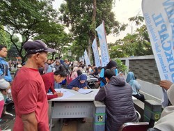 Layanan Jemput Bola Adminduk di CFD Tegar Beriman Diserbu Warga