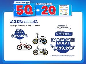 Merapat! Aneka Sepeda Dapat Diskon Gede di Transmart Full Day Sale