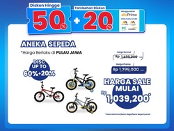 Merapat! Aneka Sepeda Dapat Diskon Gede di Transmart Full Day Sale