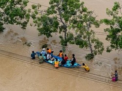 Korban Tewas Banjir Besar Vietnam Melonjak Jadi 90 Orang, 12 Masih Hilang