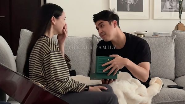 Momen Al-Alyssa Umumkan Hamil ke Keluarga, Reaksi Maia Estianty Bikin Salfok