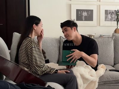 Momen Al-Alyssa Umumkan Hamil ke Keluarga, Reaksi Maia Estianty Bikin Salfok