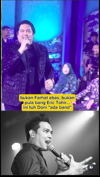 Penampilan Donnie Sibarani