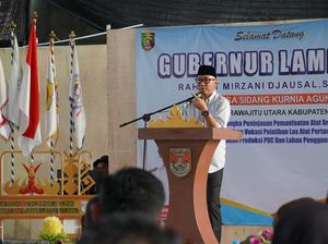 Gubernur Lampung Puji Pengelolaan SDM & Inovasi Lokal Desa Kurnia Agung