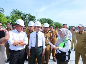 Tinjau Revitalisasi Kawasan BKB, Herman Deru: Wajah Palembang