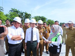 Tinjau Revitalisasi Kawasan BKB, Herman Deru: Wajah Palembang