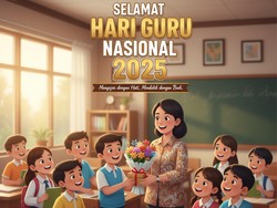 25 Surat Manis untuk Wali Kelas di Hari Guru Nasional 2025
