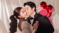 8 Foto Prewedding Brisia Jodie-Alden, Bak Pengantin Bergaun Lace Menerawang