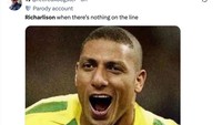 Richarlison atau Ronaldo Nazario nih jadinya? (Foto: X.com/@retiredxoogster)