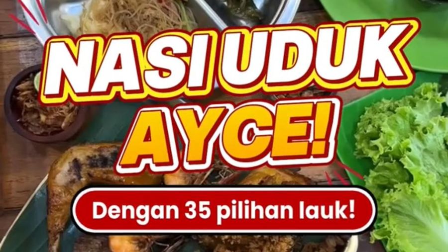 Video: Nasi Uduk Ayce dengan 35 Lauk Ada di Jakbar