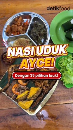 Video: Nasi Uduk Ayce dengan 35 Lauk Ada di Jakbar