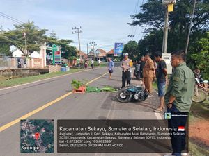 Pelajar di Muba Tewas Usai Tabrakan dengan Truk, Sopir Melarikan Diri