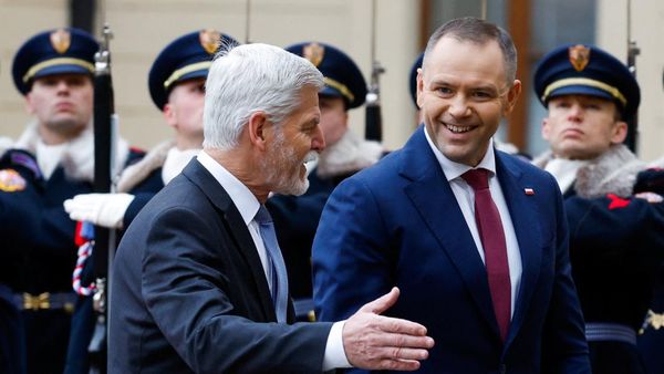 Presiden Polandia Nawrocki Kunjungi Praha, Disambut Hangat Presiden Ceko