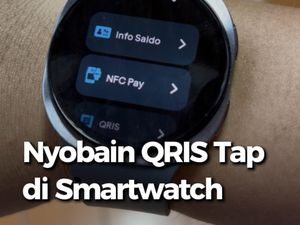 Video Cara Pakai QRIS Tap di Smartwatch