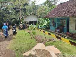 3 Rumah di Ciamis Rusak Imbas Pergerakan Tanah