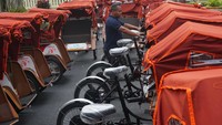 Penampakan Becak Listrik Bikinan Pindad: Bisa Digas 15 Km/Jam