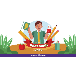17 Twibbon Hari Guru 2025 Terbaru: Gratis, Aesthetic, dan Kekinian