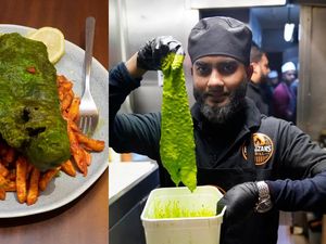 Unik! Hidangan Fish and Chips di Restoran Ini Berwarna Hijau