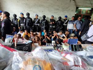 BNN Tangkap 25 Pelaku Peredaran Narkoba di Berlan Jaktim, 4 Buron