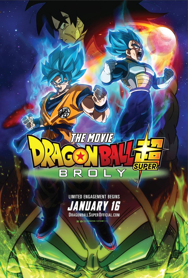 Film Anime Action Dragon Ball Super: Broly/Foto: Toei Animation