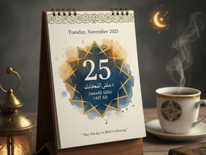 Kalender Hijriah Hari Ini 25 November 2025 dan 4 Gelar Khulafaur Rasyidin