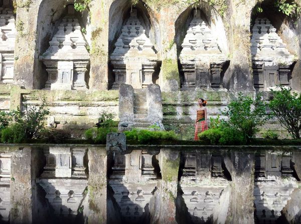 Mengintip Cerita Bali Kuno di Tebing Gunung Kawi