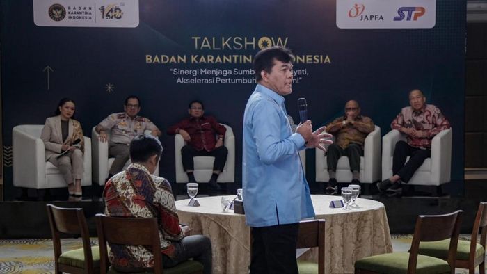 Sekilas Keseruan Talkshow Badan Karantina Indonesia