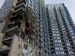 Video Serangan Skala Besar Rusia ke Kyiv Jelang Natal, 3 Orang Tewas