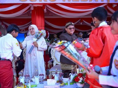 Potret Jajaran Kemendikdasmen Upacara Hari Guru Nasional 2025 di Berbagai Daerah