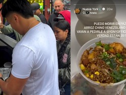 Viral! Anak Muda Jualan Nasi Goreng di New York pakai Bagasi Mobil