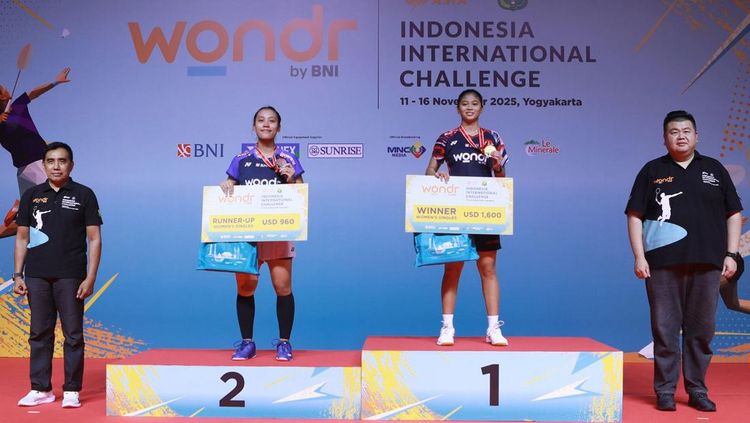 Pesta Podium Atlet Muda Indonesia di Wondr by BNI International Challenge