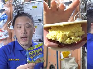Unik! Astronot Ini Kasih Tutorial Bikin Sandwich di Luar Angkasa