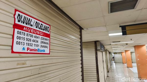 ITC Cempaka Mas Kian Sepi, Deretan Toko Tutup Makin Mendominasi