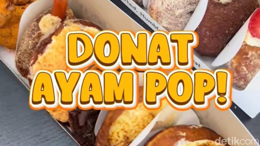 Video Antre 1 Jam Demi Donat Ayam Pop hingga Belgian Choco Viral