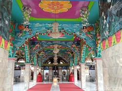 Mengenal Dewa yang Ada di Kuil Shri Mariamman Kota Medan